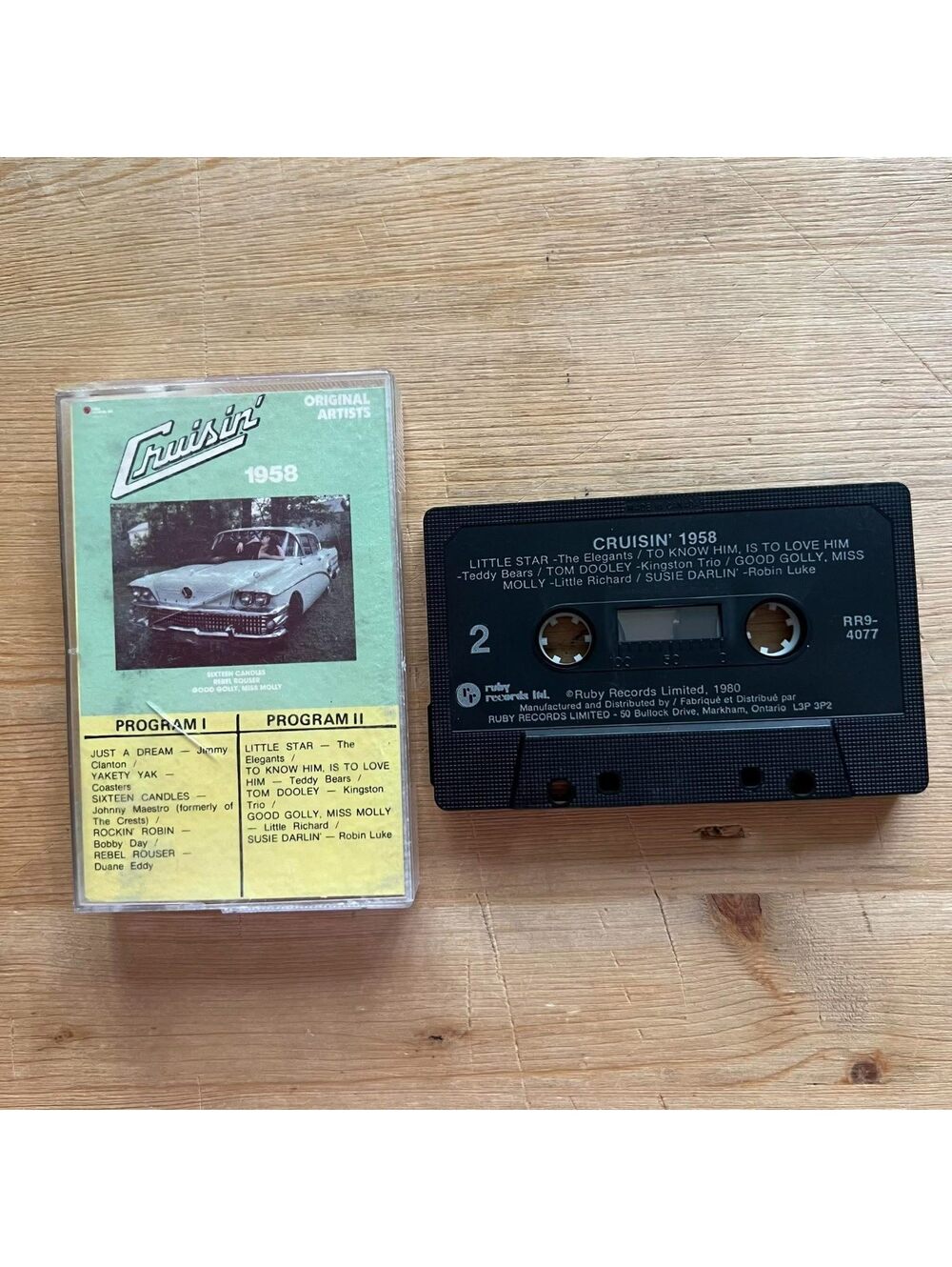Various - Cruisin' 1958 Cassette Tape VG+ C69